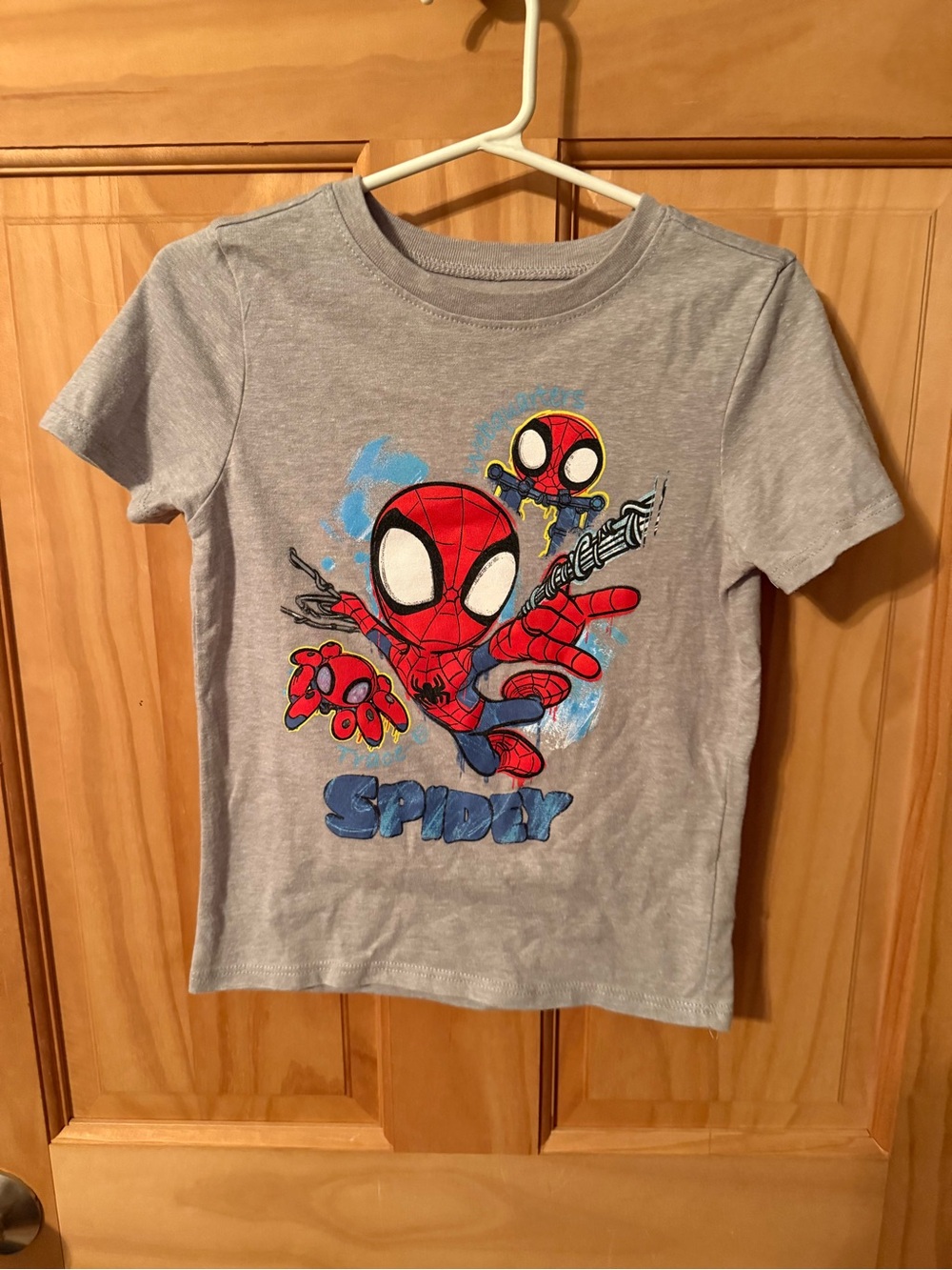 Like New, Boys Size 5T Marvel Spidey & His Amazing Friends T-Shirt